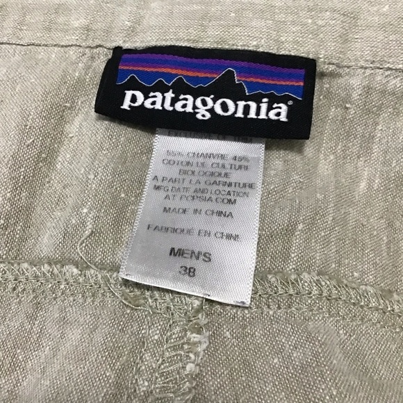 Patagonia Back Step Shorts in Ash Tan Size 38. - Picture 6 of 7
